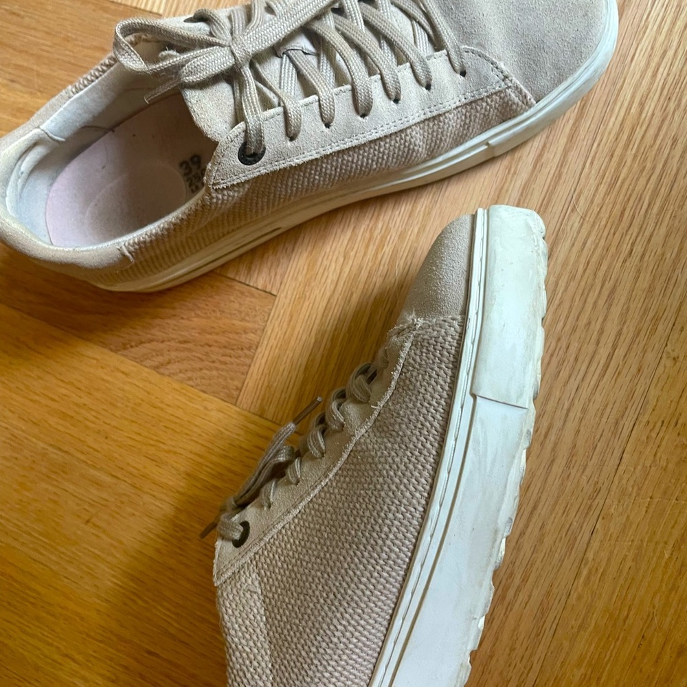 Gently used Canvas Birkenstock sneakers